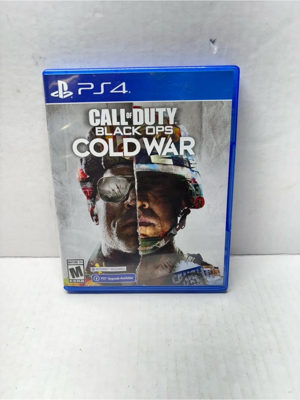 Sony PS4 Call of Duty: Black Ops Cold War - Blue Case Artwork